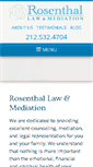 Mobile Screenshot of joyrosenthal.com