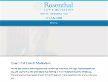 Tablet Screenshot of joyrosenthal.com